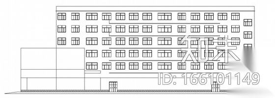 （本科毕业设计）某七层办公楼建筑结构施工图（含计算书...cad施工图下载【ID:166101149】