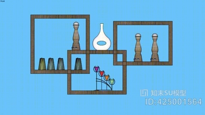壁龛SU模型下载【ID:425001564】