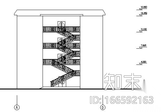 [工民建学士]滁州某高校的综合办公楼建筑结构设计方案（...cad施工图下载【ID:166592163】