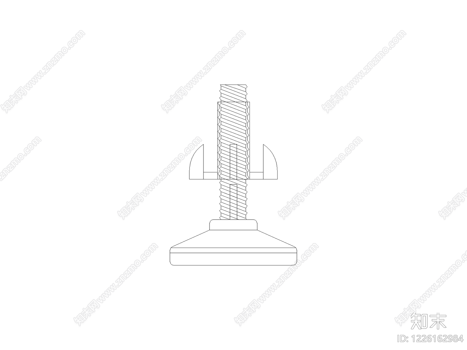 现代五金管件CAD图纸