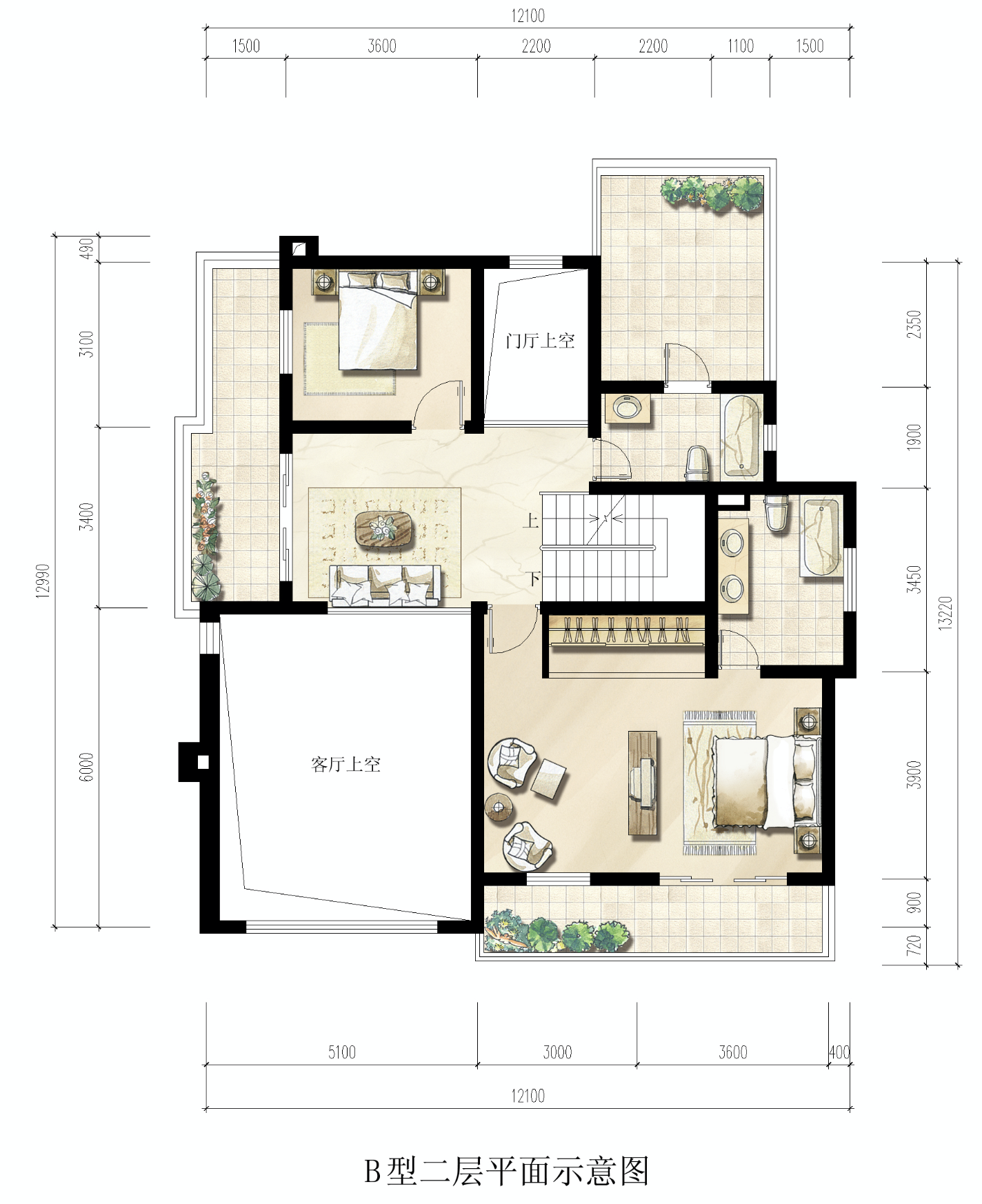 新农村田园坡屋顶三层独栋别墅自建房建筑cad施工图下载【ID:149888148】