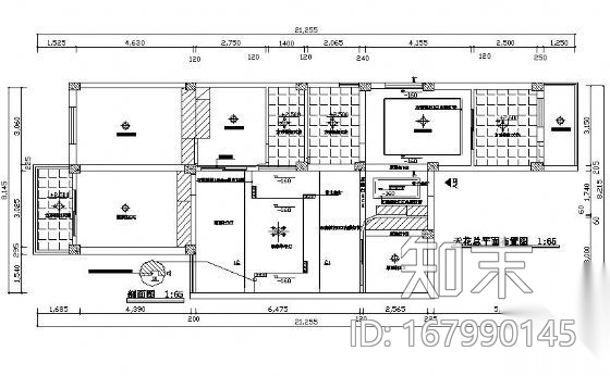 经典家装设计灯具布置施工图施工图下载【ID:167990145】