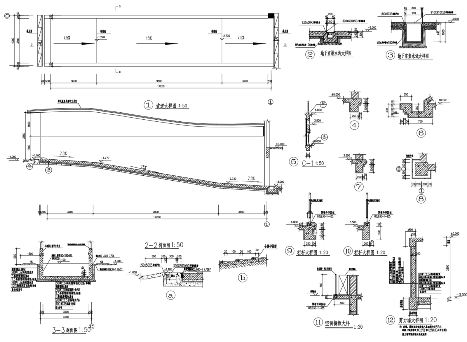 欧式新农村3层独栋别墅自建房建筑施工图下载【ID:149889116】