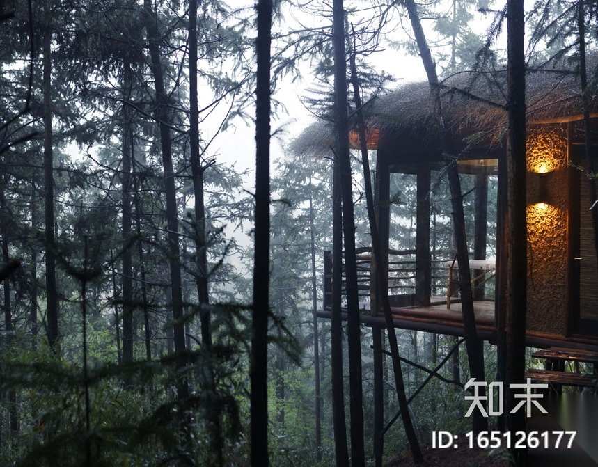 莫干山裸心谷度假村官方摄影 | 118Pcad施工图下载【ID:165126177】