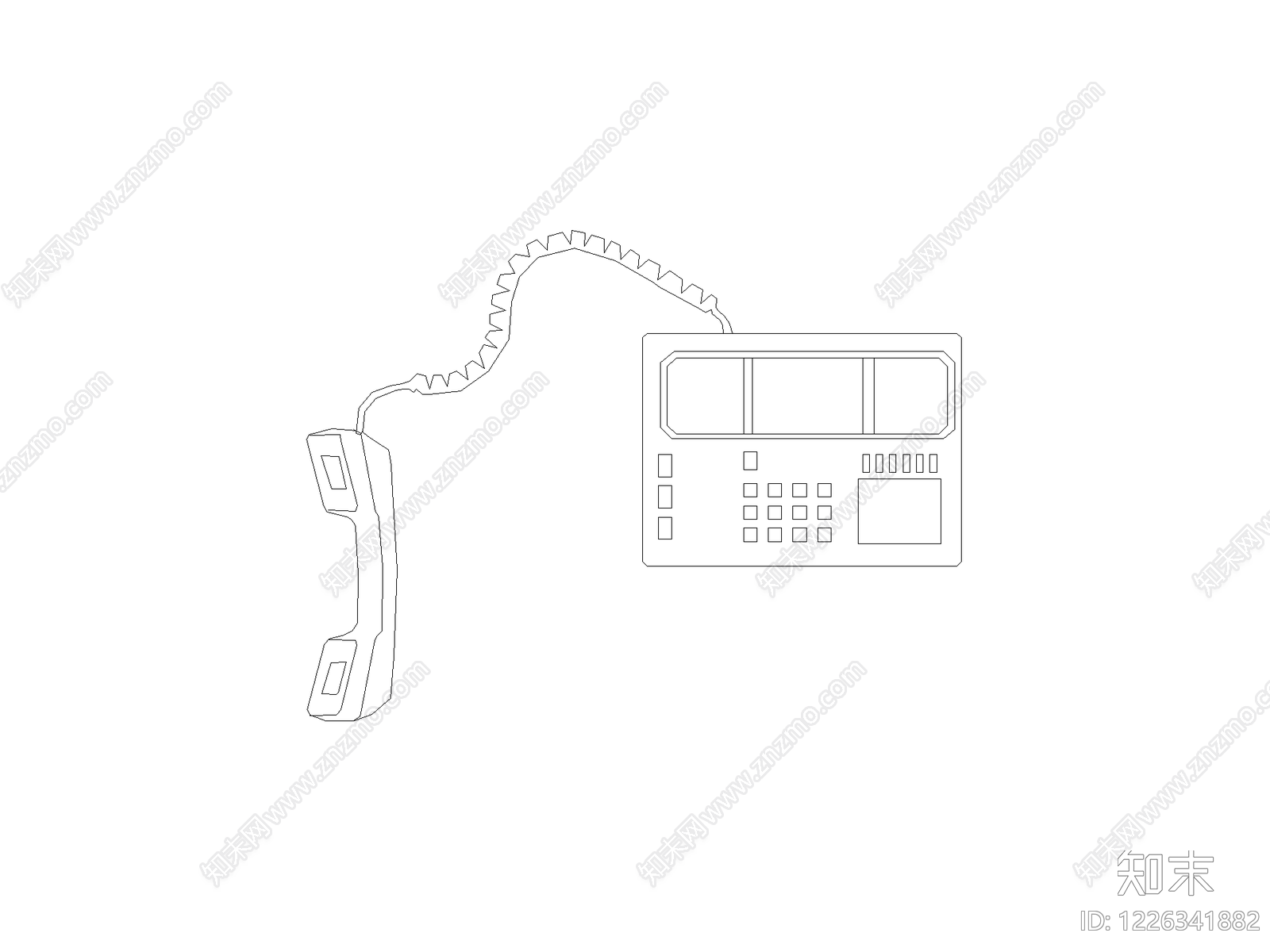 现代电器CAD图纸