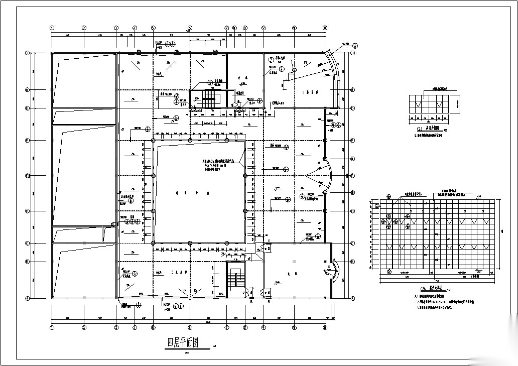 现代多层商业建筑设计方案初设图CADcad施工图下载【ID:168313199】