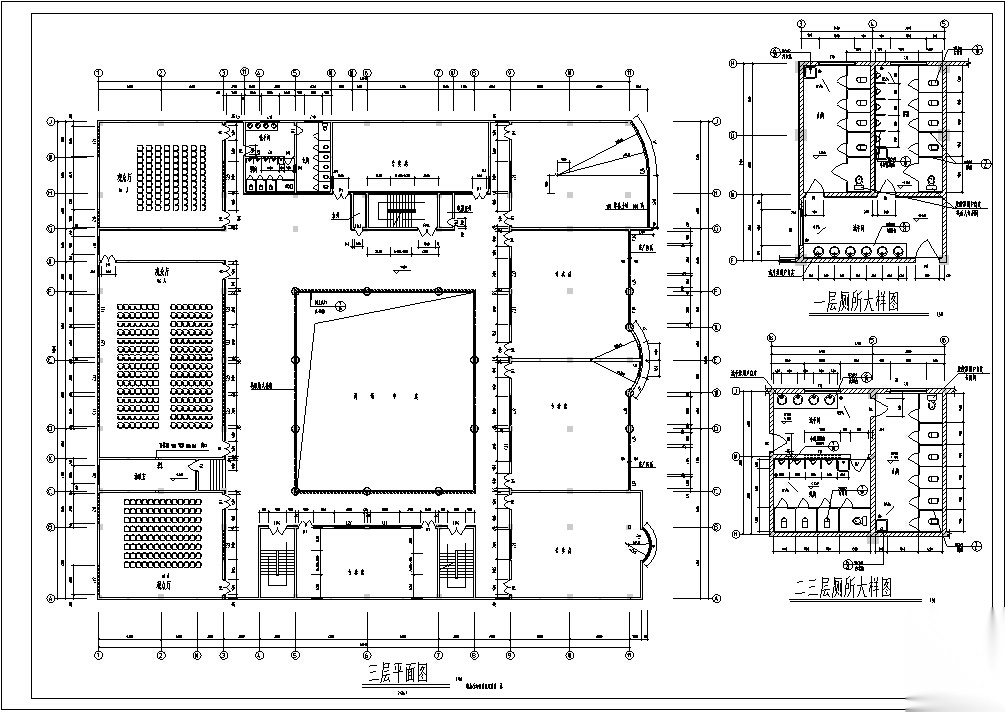 现代多层商业建筑设计方案初设图CADcad施工图下载【ID:168313199】