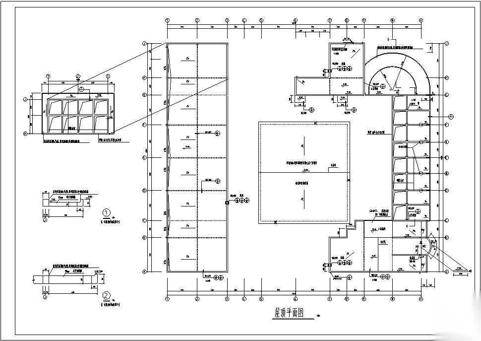 现代多层商业建筑设计方案初设图CADcad施工图下载【ID:168313199】