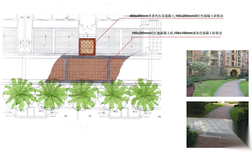 [江苏]淮安现代风格别墅区景观深化设计方案cad施工图下载【ID:161081114】