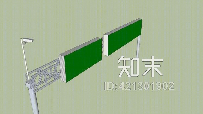 编辑我高速公路标志2SU模型下载【ID:421301902】
