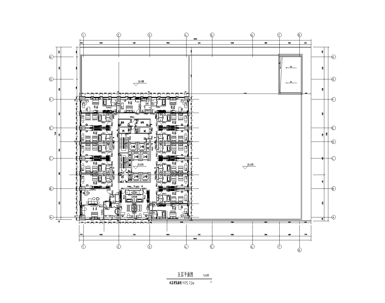 [重庆]某知名地产城市综合体高层酒店建筑施工图（CAD）施工图下载【ID:151511175】