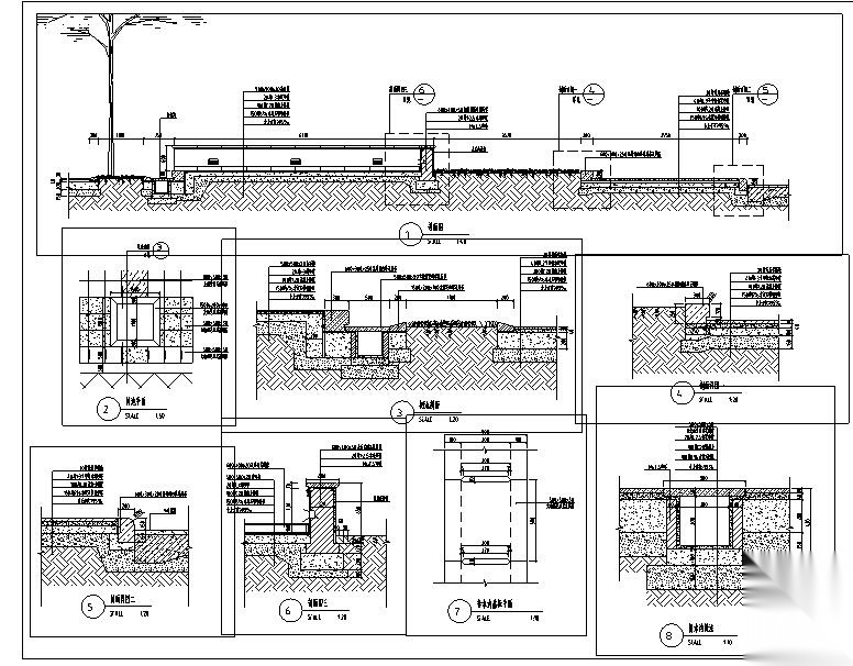 [湖南]中西合璧式园林居住区景观全套施工图（附工程量清...施工图下载【ID:161062128】