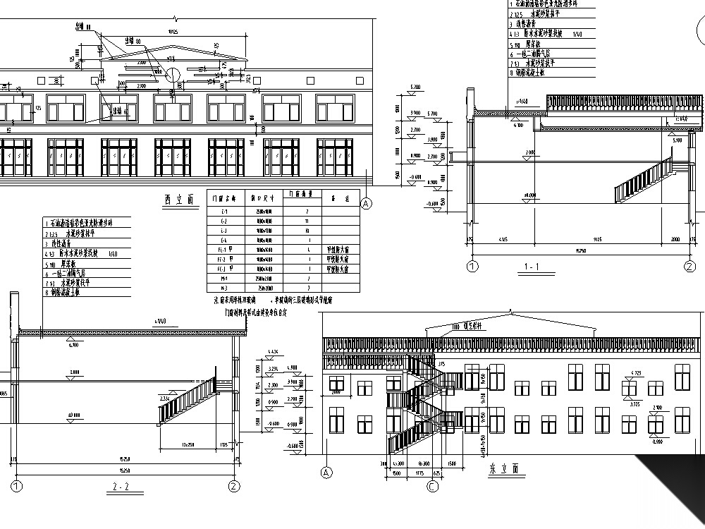欧式多层沿街商铺建筑设计方案初设图CAD施工图下载【ID:166564110】