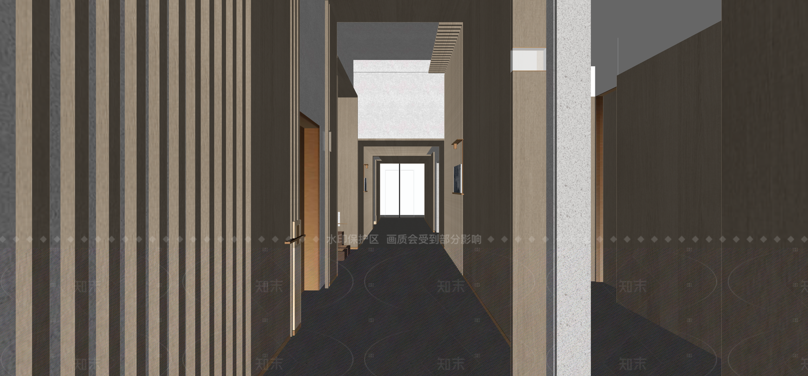 现代售楼处SU模型下载【ID:1215962182】