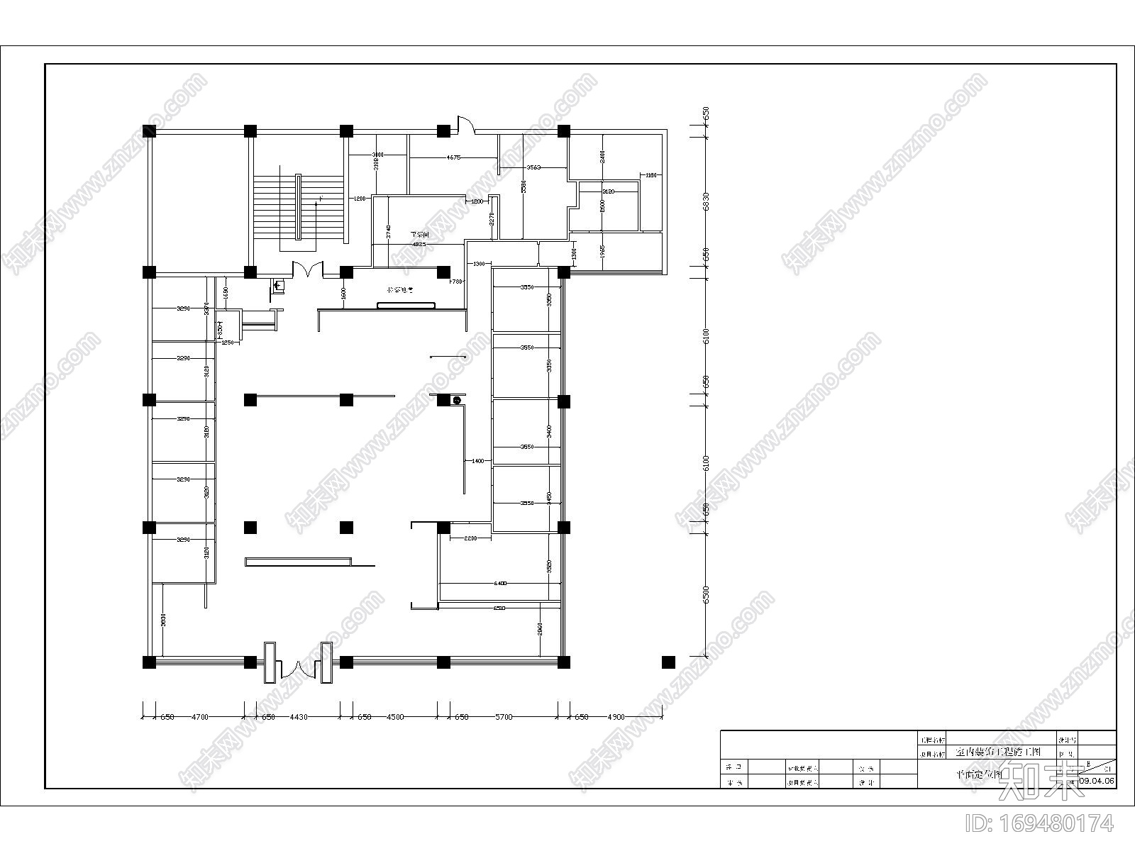 四川鸭肠王火锅店|CAD施工图|施工图下载【ID:169480174】