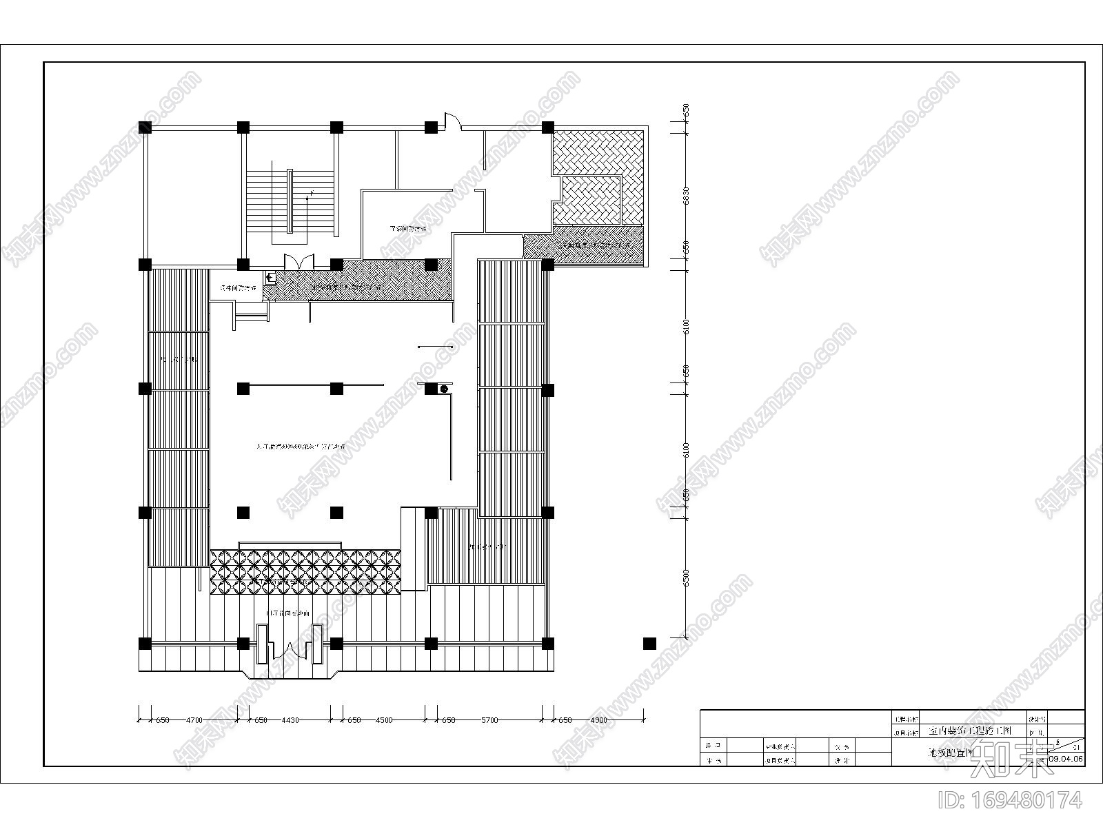 四川鸭肠王火锅店|CAD施工图|施工图下载【ID:169480174】