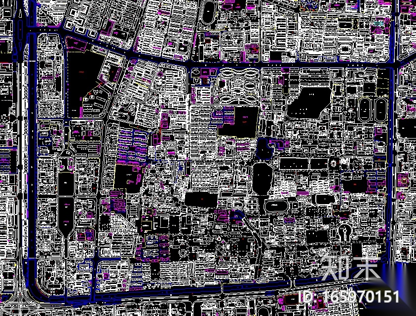 天津市总体CAD现状图（含各区）施工图下载【ID:165970151】