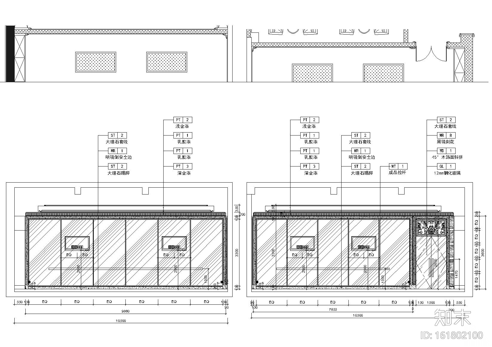 [新疆]乌鲁木齐丁香花园会所施工图+效果图cad施工图下载【ID:161802100】