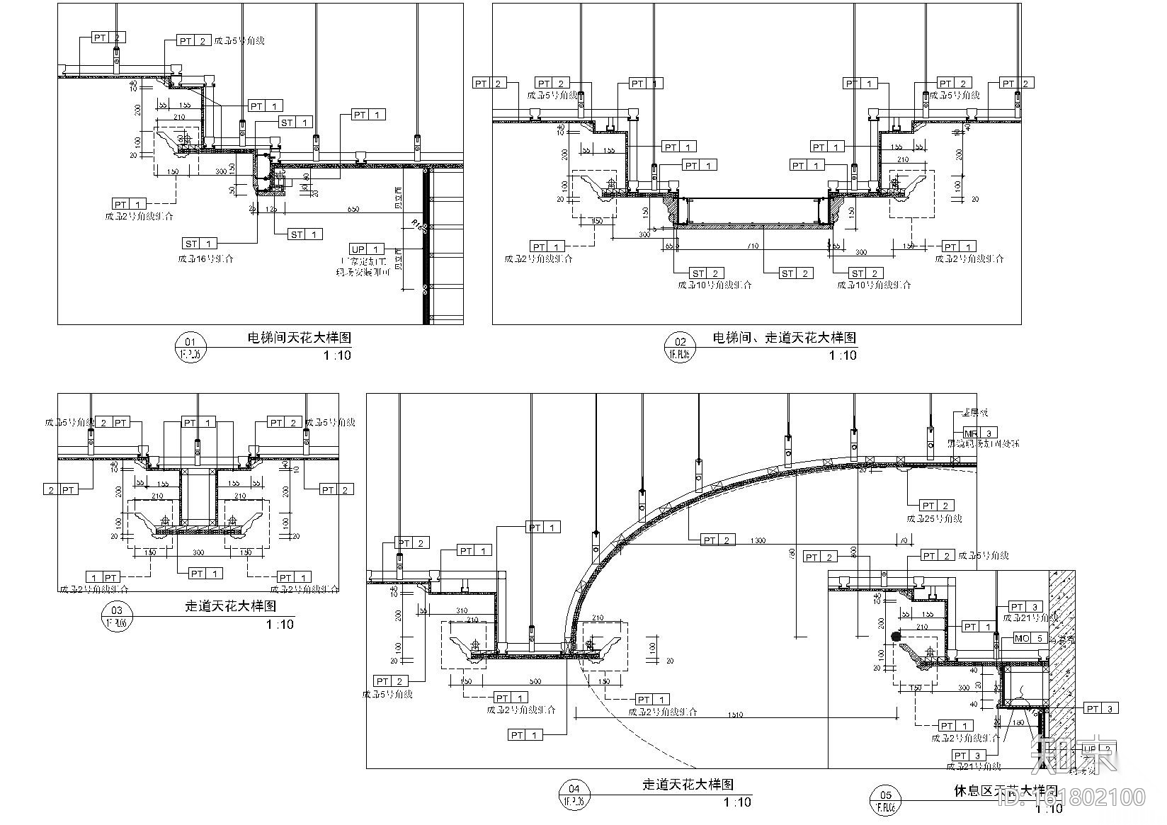 [新疆]乌鲁木齐丁香花园会所施工图+效果图cad施工图下载【ID:161802100】