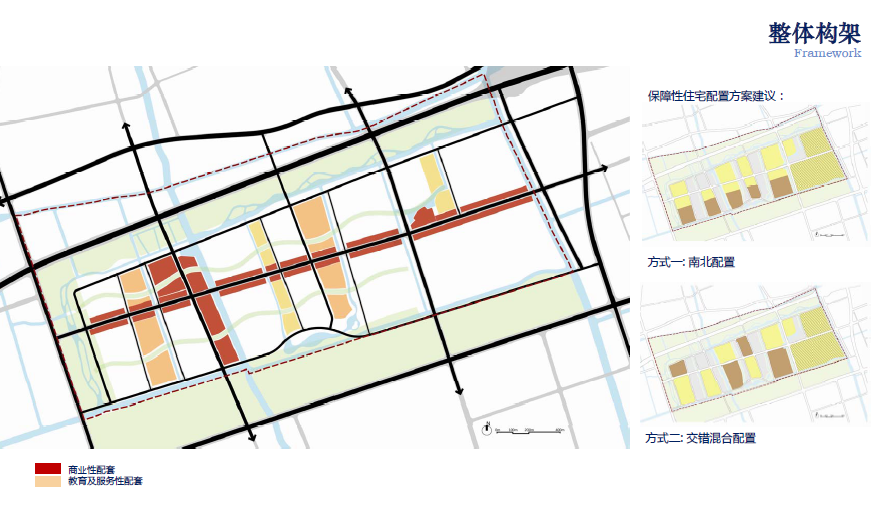 [上海]闵行马桥大型混合居住区概念性规划设计方案文本cad施工图下载【ID:166446158】