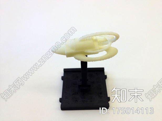 自带展架的太空船3d打印模型下载【ID:175014113】