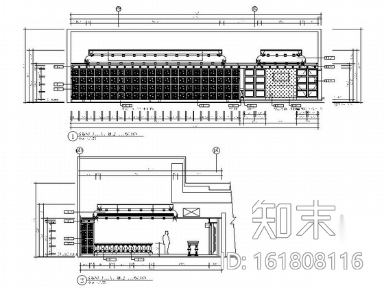 [澳门]某奢侈豪华KTV室内装修施工图(含效果）cad施工图下载【ID:161808116】