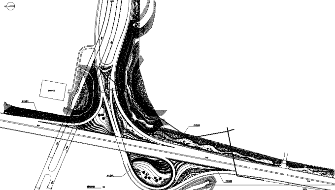 [重庆]生态海绵道路景观绿化带规划设计施工图施工图下载【ID:160690121】