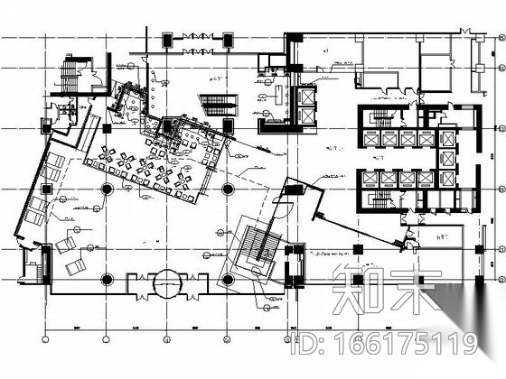 [北京]国际连锁五星级酒店详细施工图(含实景）cad施工图下载【ID:166175119】