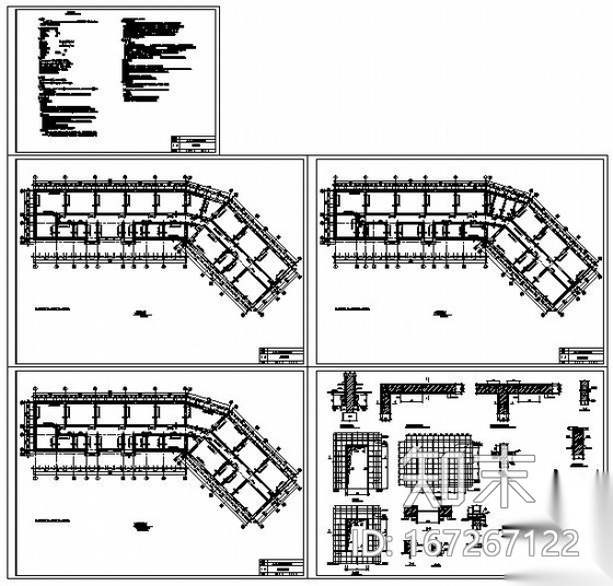 某教学楼抗震加固设计图cad施工图下载【ID:167267122】