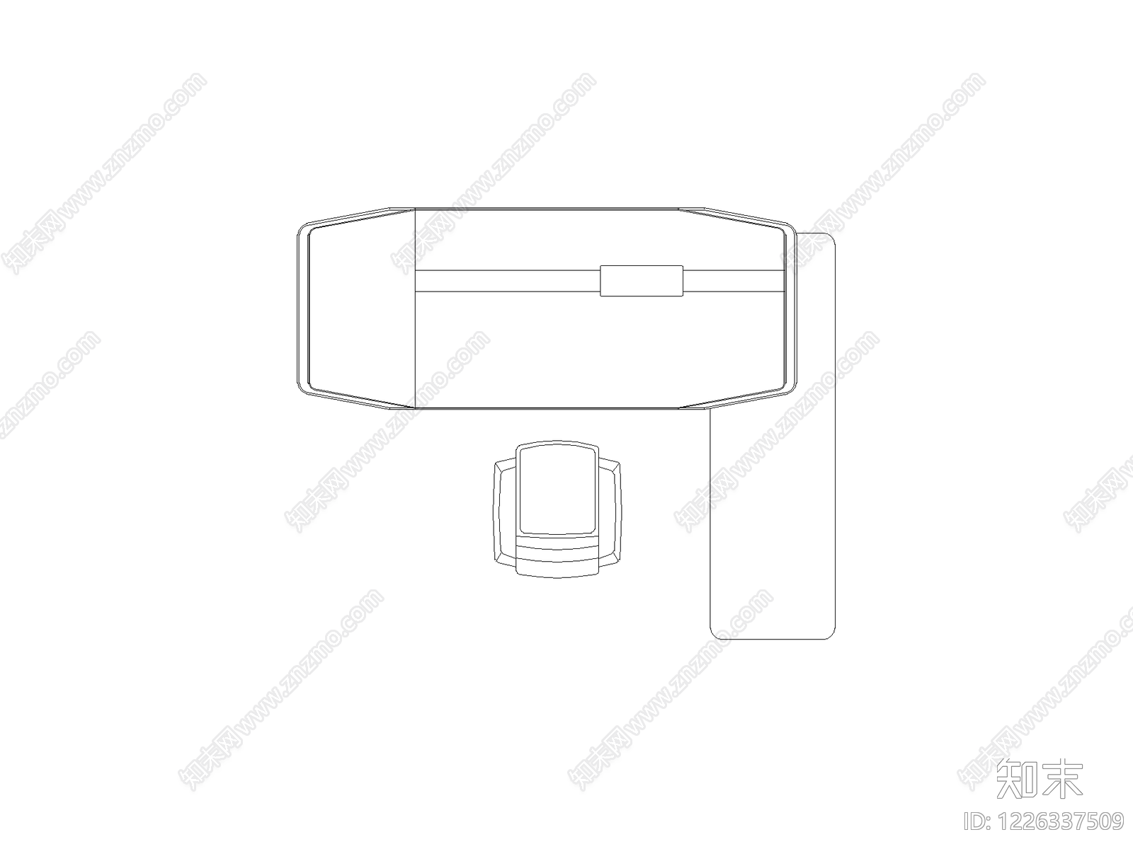 桌子CAD图纸
