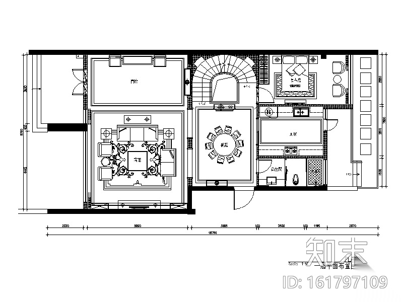 [江西]现代风格独栋别墅设计CAD施工图（含效果图）cad施工图下载【ID:161797109】