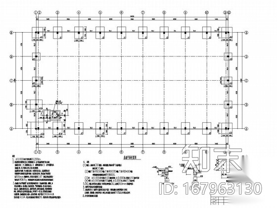 27米跨现浇钢筋混凝土施工图下载【ID:167963130】