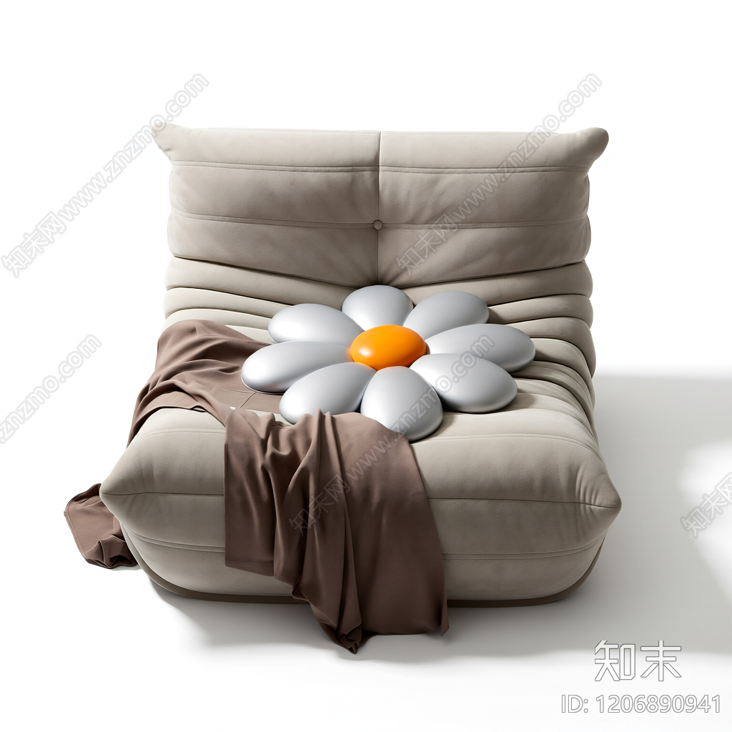 花朵造型沙发3D模型下载【ID:1206890941】