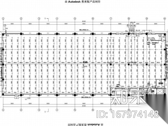 [内蒙古]成品库房给排水消防施工图cad施工图下载【ID:167974148】