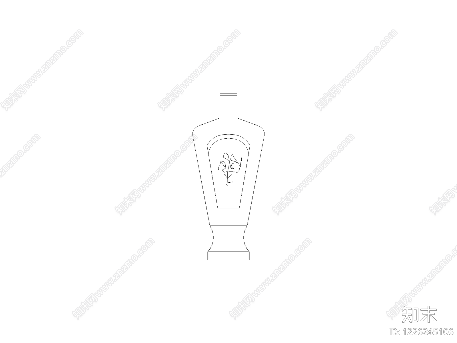 摆件CAD图纸