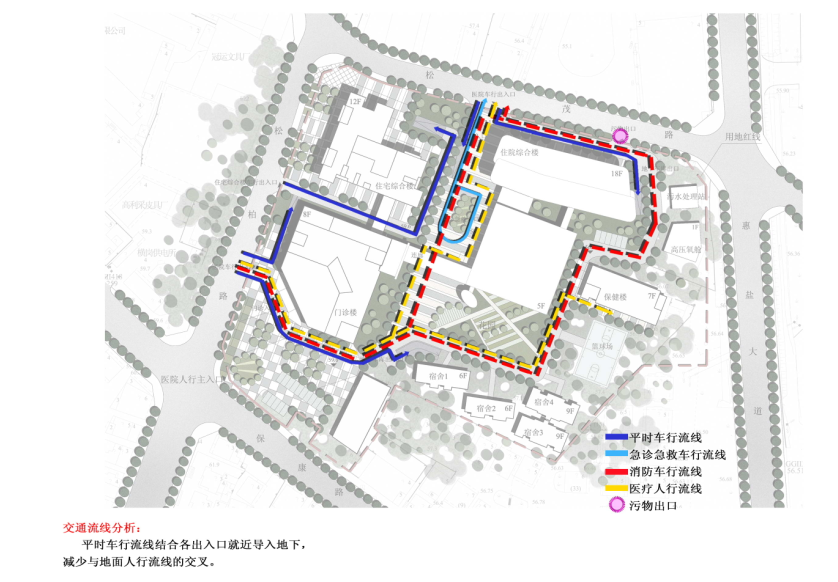 横岗人民医院建筑设计方案文本+CADcad施工图下载【ID:151588111】