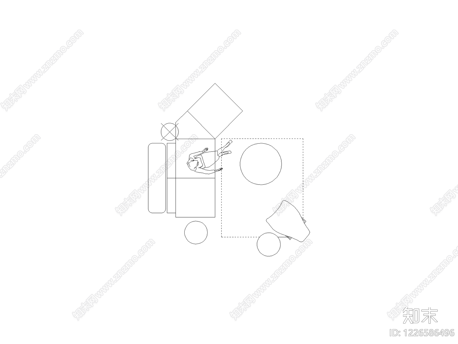 现代家装图库CAD图纸