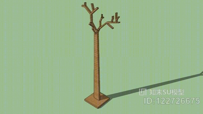 曼德博阿沃尔树衣架SU模型下载【ID:122726675】
