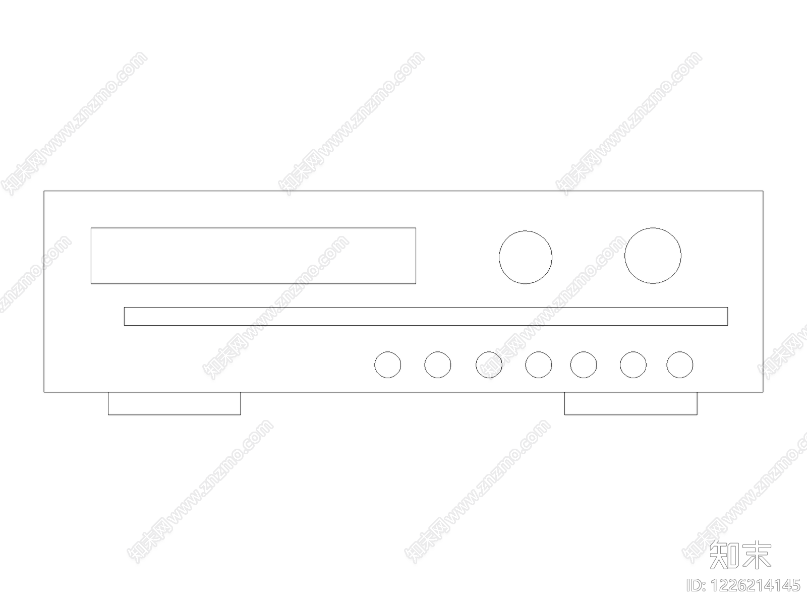 柜子cad施工图下载【ID:1226214145】