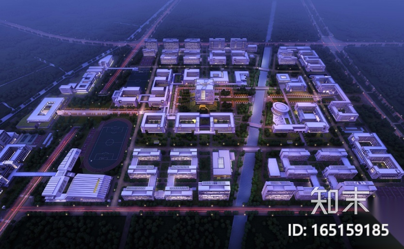 [上海]电力学院临港新校区建筑设计方案文本cad施工图下载【ID:165159185】