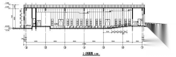 特殊教育学校多功能报告厅建筑施工图施工图下载【ID:166802186】