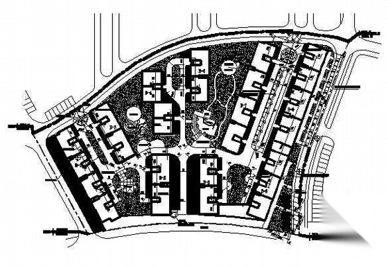 某小区景观绿化设计套图施工图下载【ID:161105187】
