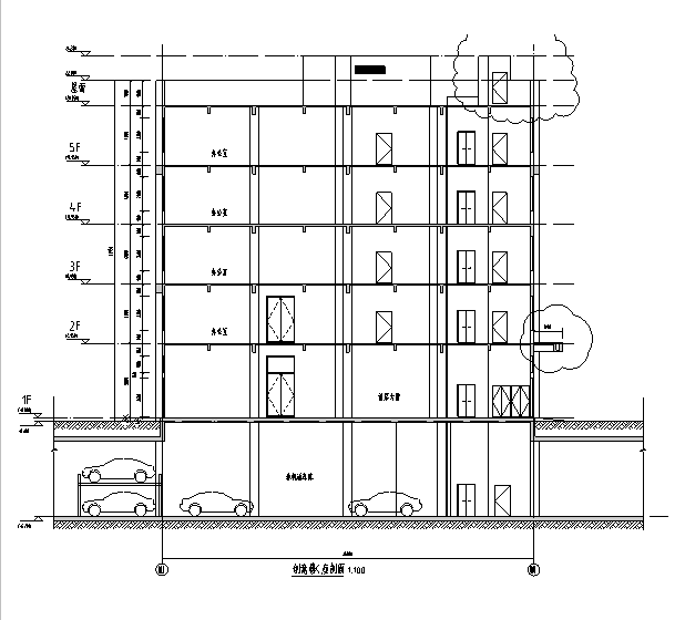 [广东]高层科技园地上办公及地下室建筑施工图（送审全套...cad施工图下载【ID:149952152】