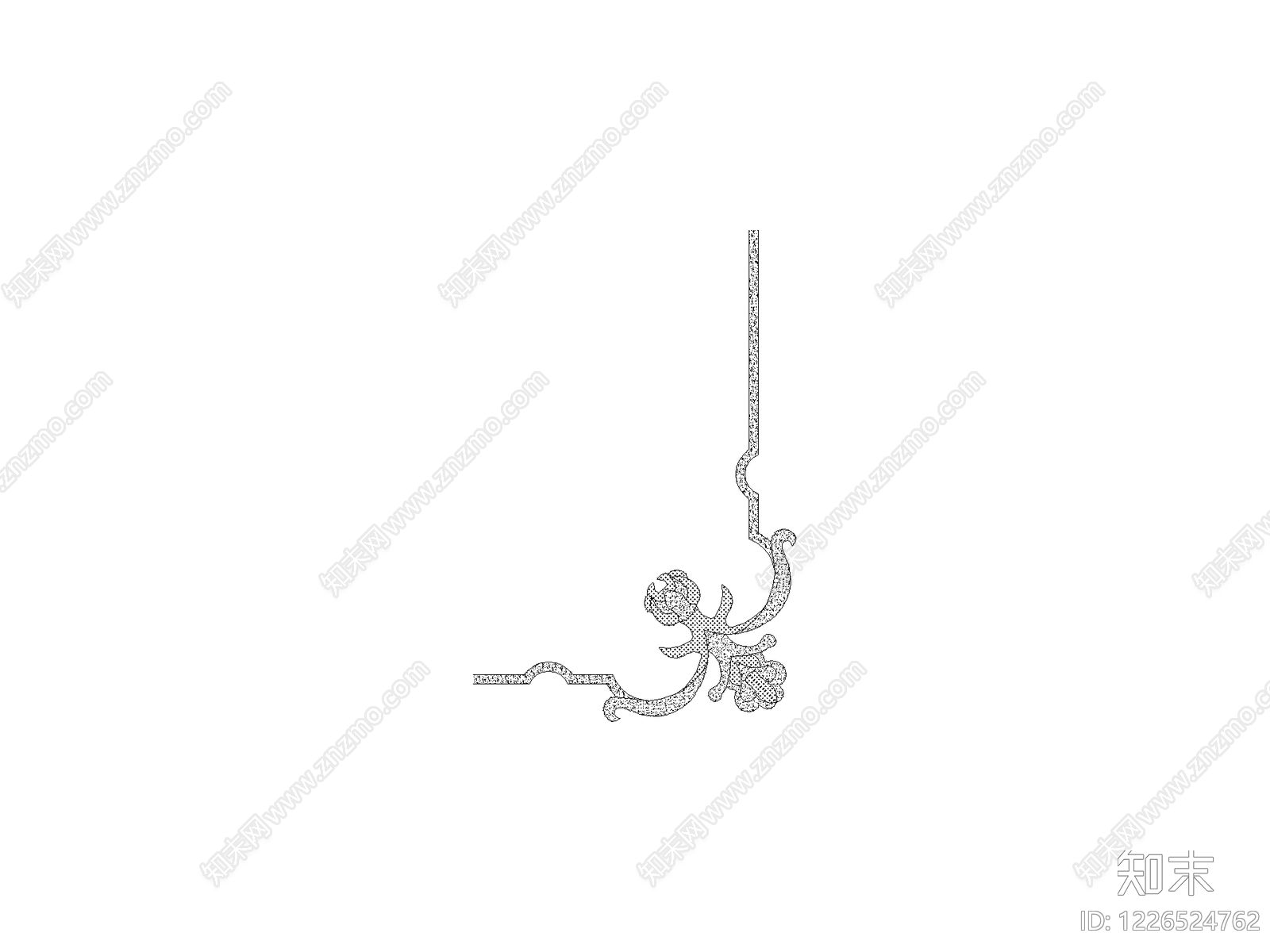 雕塑装饰构件cad施工图下载【ID:1226524762】