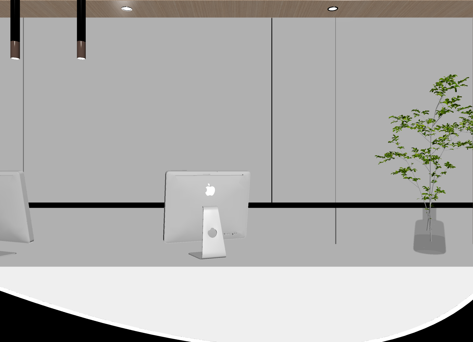 现代接待室3D模型下载【ID:1214279721】