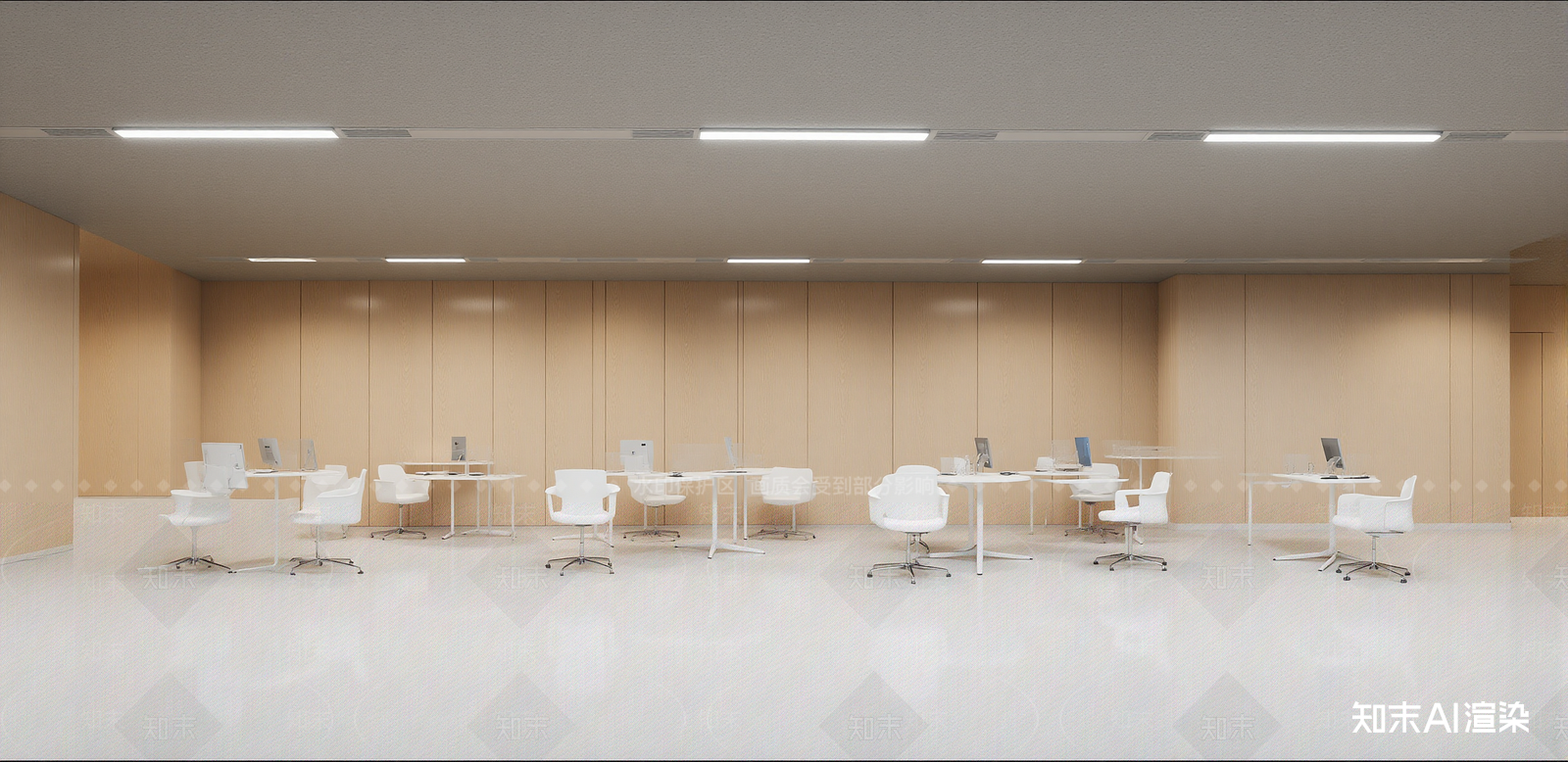 现代教室SU模型下载【ID:1215969253】