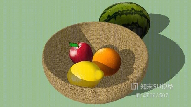水果SU模型下载【ID:47663507】