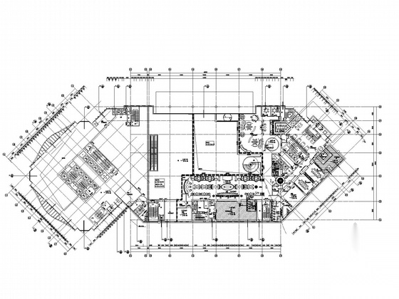[江西]五十层超五星酒店建筑施工图(289张图纸)cad施工图下载【ID:167240133】