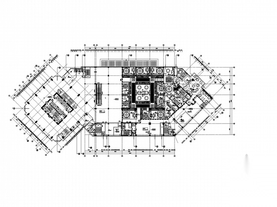 [江西]五十层超五星酒店建筑施工图(289张图纸)cad施工图下载【ID:167240133】
