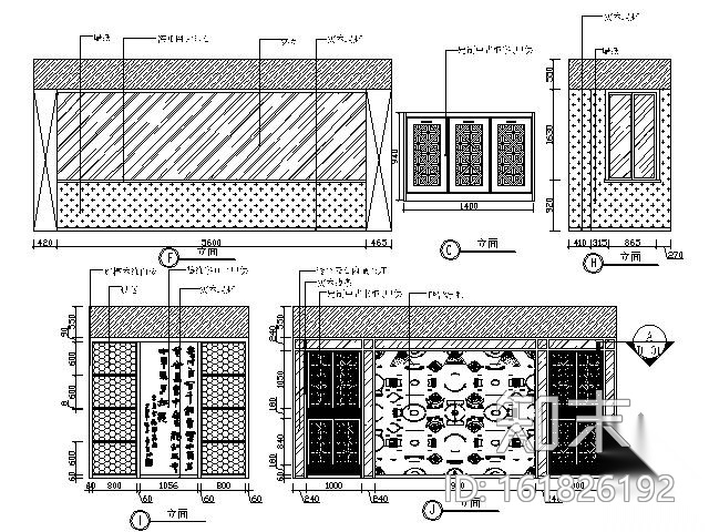 [安徽]某三层办公空间装修图cad施工图下载【ID:161826192】